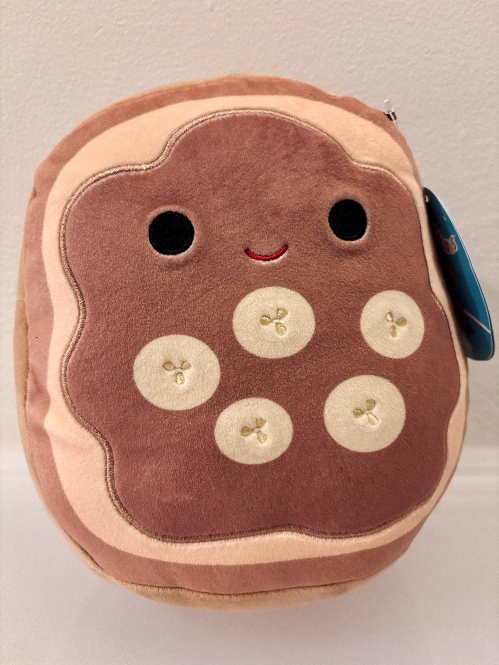Squishmallows 9 Inch Danilo Banana Bread Plush NWT
